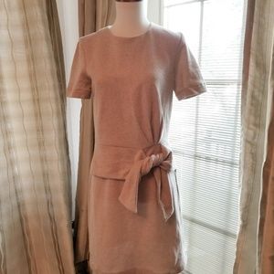 Knit Dress With Tie Knot